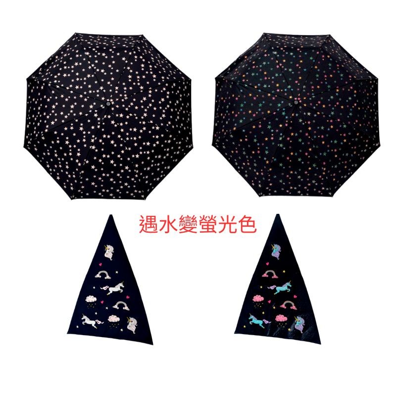 廣告贈品-遇水變色傘