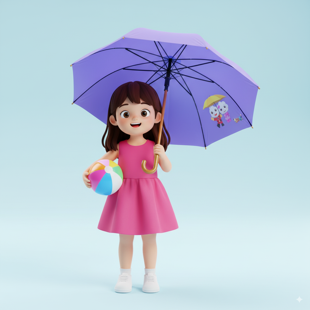 動漫雨傘- 客製推薦 台灣原創動畫《Food超人》客製超人雨傘